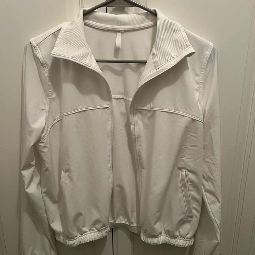 Lululemon White Zip Front Jacket - image 3